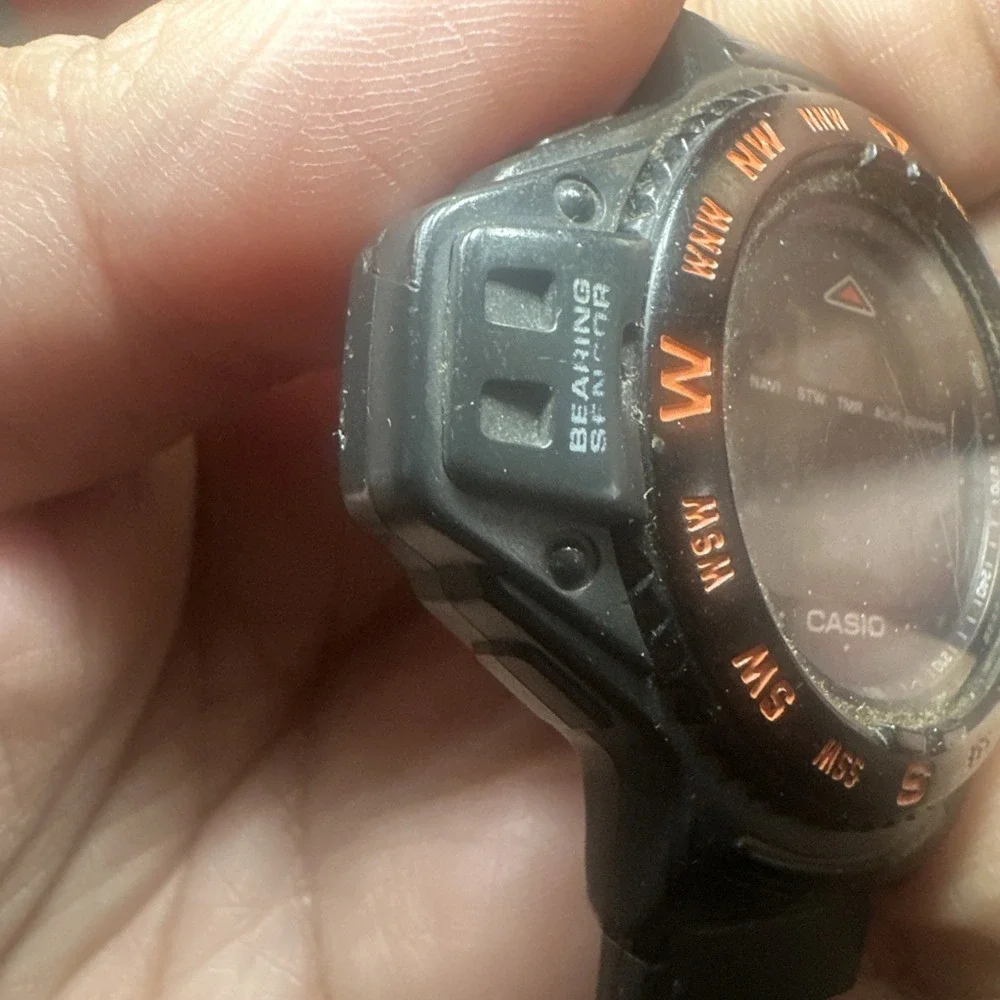 VTG 1993 Casio CPW-200 Digital Compass Module 1030 Rare New Battery - Read Below